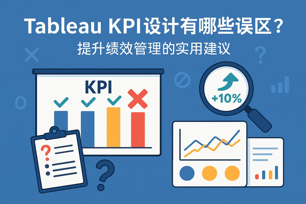 Tableau KPI设计有哪些误区？提升绩效管理的实用建议